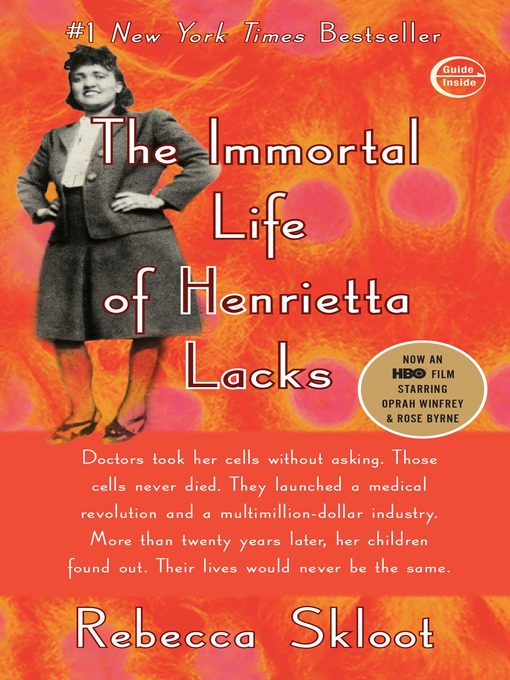 Cover of The Immortal Life of Henrietta Lacks